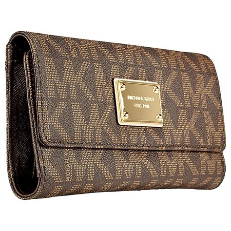 michael kors geldbeutel cognac|saks Michael Kors wallets.